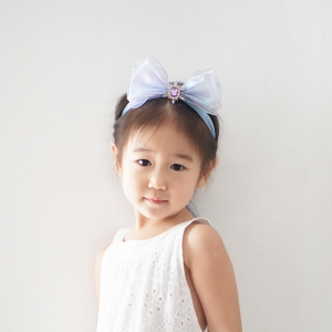 Girl Hair Clip Princess Bow Shine (GHP8900)